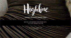 Desktop Screenshot of highlinemushrooms.com