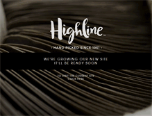 Tablet Screenshot of highlinemushrooms.com